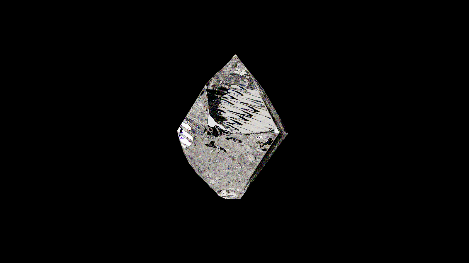A gem path-traced by the engine, the kind of still an asset page now shows